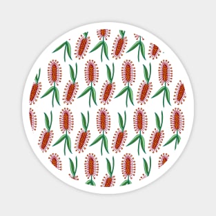 Callistemon | Floral Pattern | Exotic Flowers Magnet